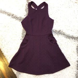Silence + Noise Fit & Flare Dress w/ Pockets